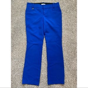 Calvin Klein cobalt blue slacks